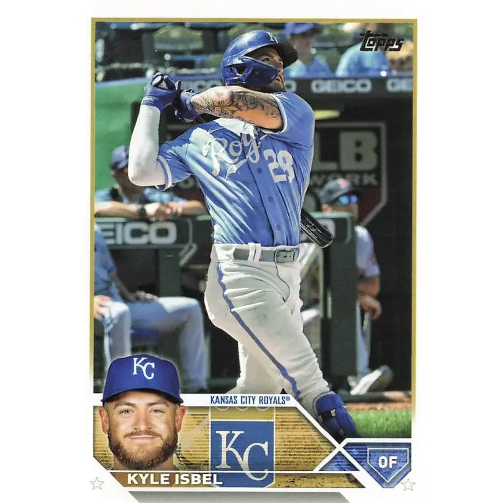 2023 Topps Kyle Isbel #578 Kansas City Royals